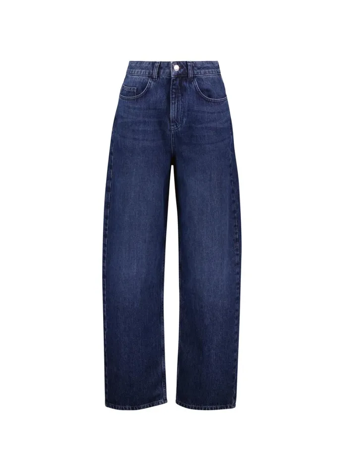 Baukjen BaukjenOrganic Wide Leg Jeans Mid Indigo Clothing