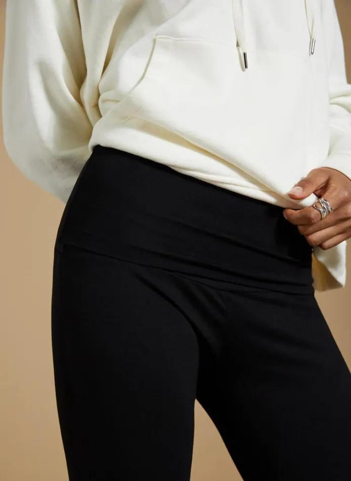 Baukjen BibiiFlared Leggings Caviar Black Clothing