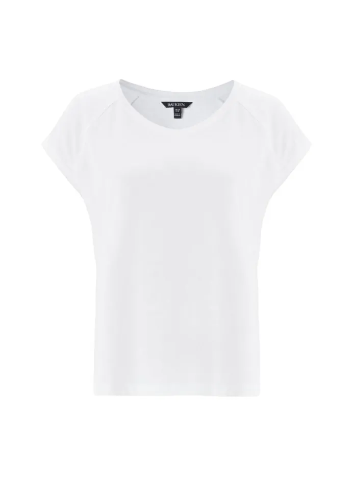 Baukjen Catherine Upcycled Top Pure White Clothing