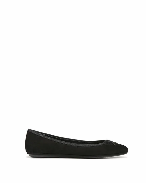 Beatrix Suede Ballet Flat Black Women Veronica Beard Shoes Beatrix Suede Ballet Flat Black Women Veronica Beard Shoes