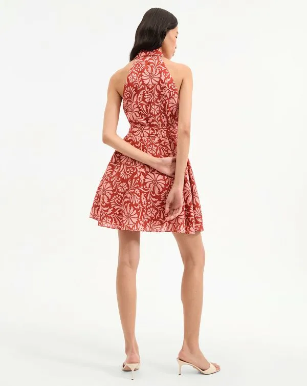 Beau Dress Dark Persimmon Multi Women Veronica Beard Dresses Beau Dress Dark Persimmon Multi Women Veronica Beard Dresses