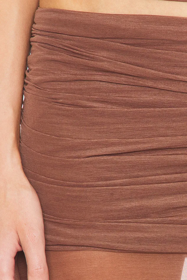 Bella Maxi Skirt Brown Women Lovers and Friends Skirts