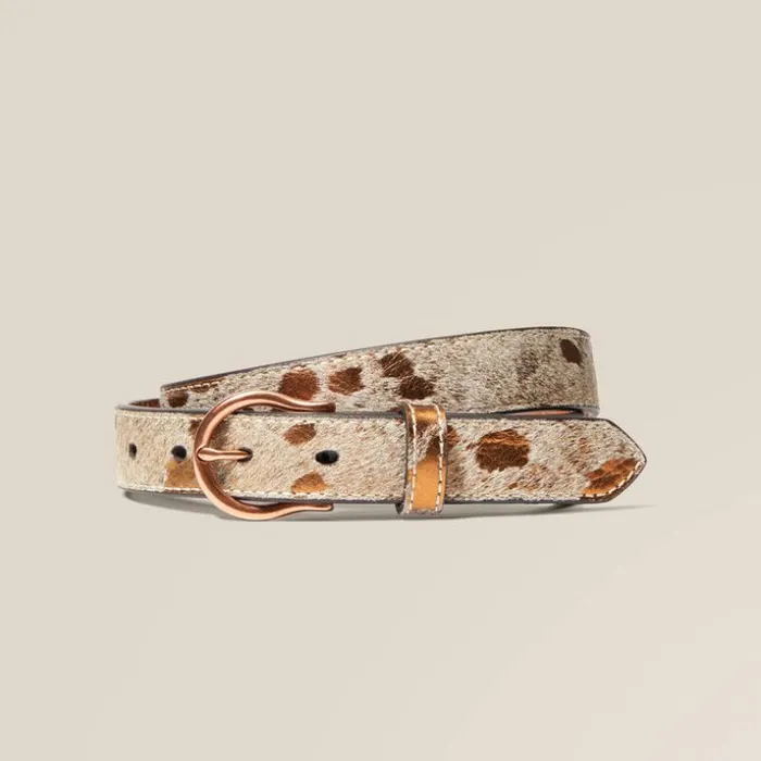 Belts Women Ariat Narrow Belt Calf Hair