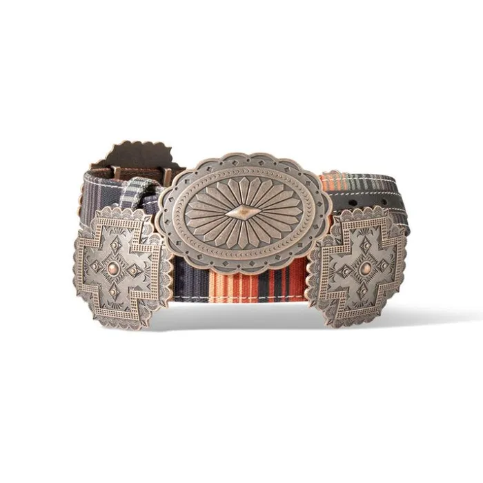 Belts Women Ariat Serape Cross Belt Brown