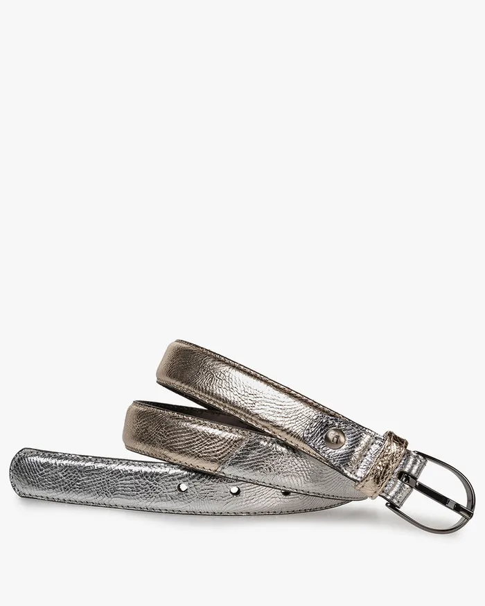 Belts Women Floris Van Bommel De Belter 8233 Metallicprint