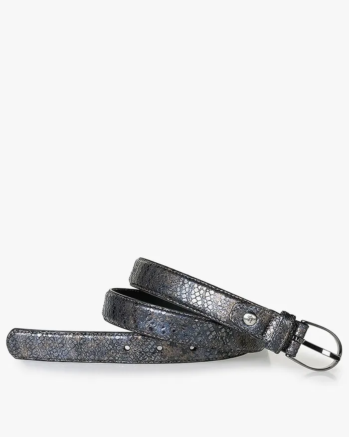Belts Women Floris Van Bommel De Belter 8612 Printedleather