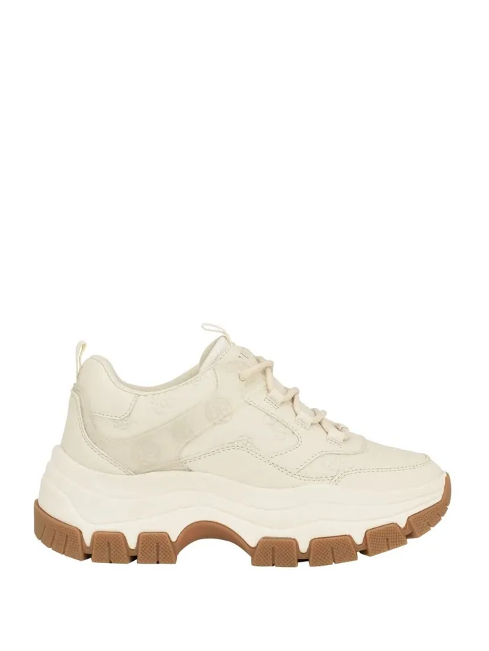 Bisun Signature Peony Sneakers Ivory 150 Women Sneakers GUESS Bisun Signature Peony Sneakers Ivory 150 Women Sneakers GUESS