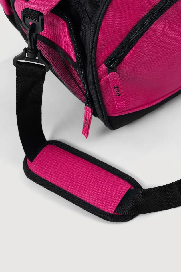 Bloch Bags Accessories Bloch Two Tone Dance Bag Fuschia Black Nylon