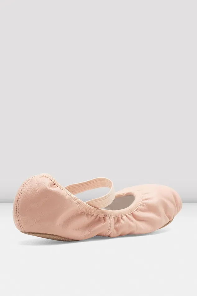 Bloch Ballet Adult Ladies Giselle Leather Ballet Shoes Theatrical Pink Leather