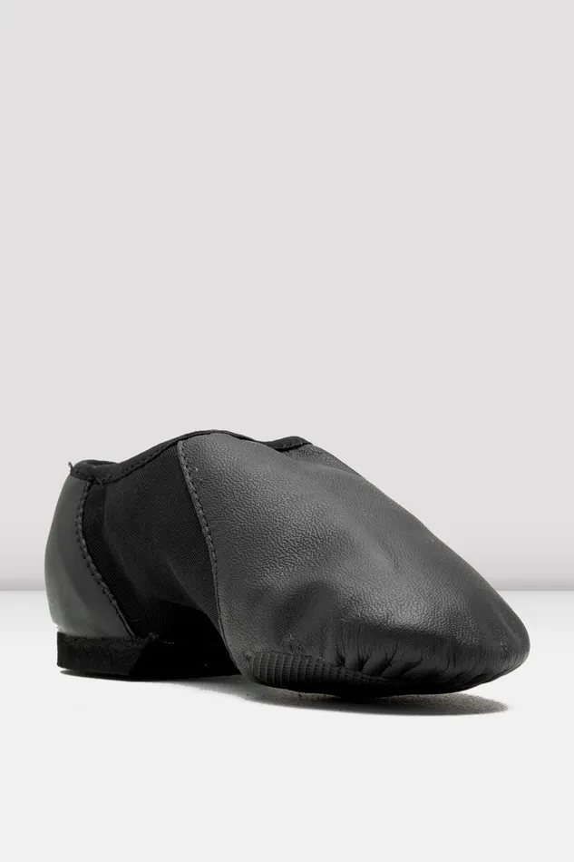 Bloch Childrens NeoFlex Slip On Leather Jazz Shoes Black Leather Children Jazz