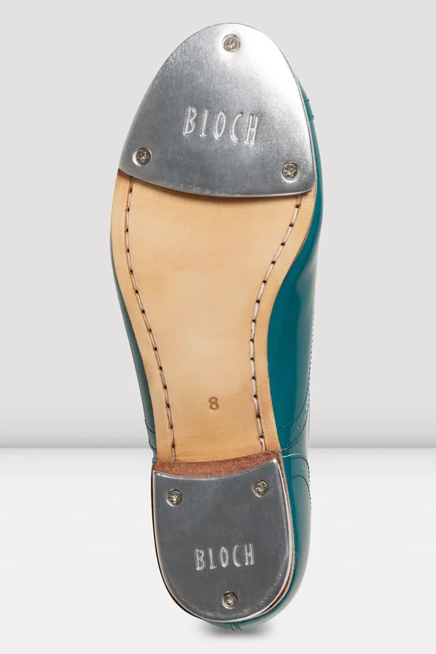 Bloch Ladies Jason Samuels Smith Patent Tap Shoes Verdigris Patent Adult Tap