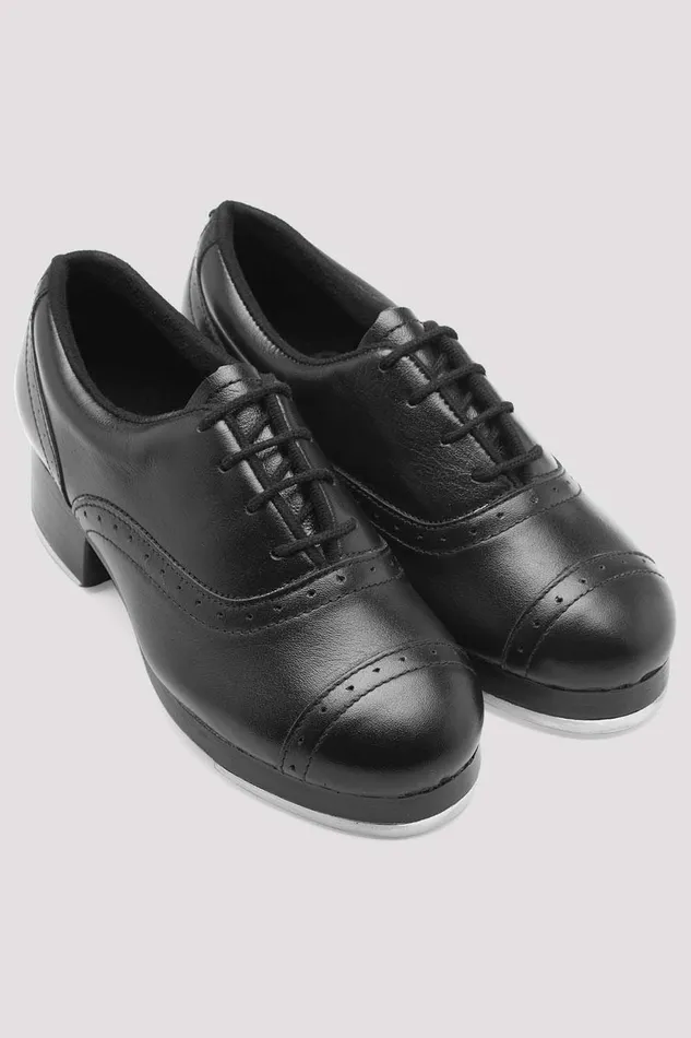 Bloch Ladies Jason Samuels Smith Tap Shoes Black Leather Adult Tap