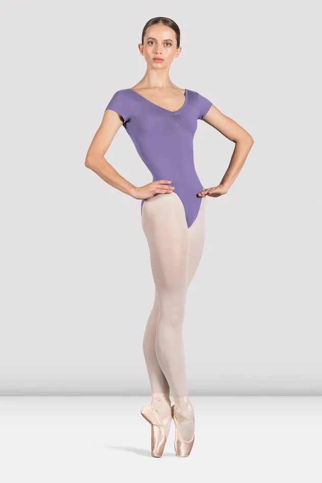 Bloch Leotards Adult Ladies Penny Cap Sleeve Leotard Lavender