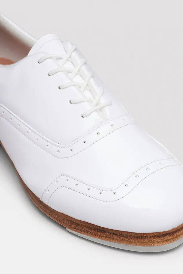 Bloch Mens Adult Mens Jason Samuels Smith Patent Tap Shoes White Patent