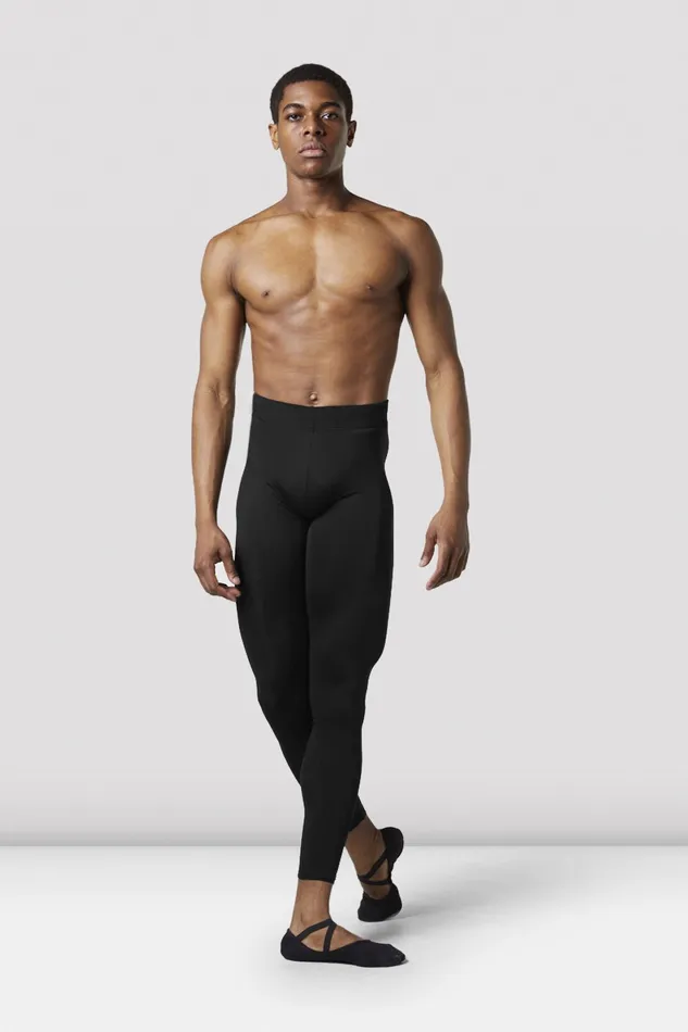Bloch MensBoys Full Length Dance Tight Black Adult Pants and Leggings