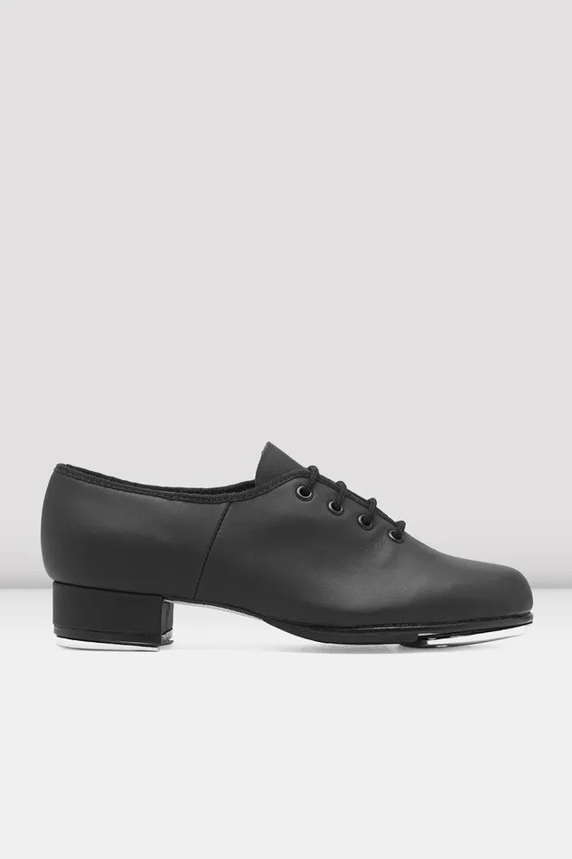 Bloch Mens Jazz Tap Leather Tap Shoes Black Leather Adult Tap