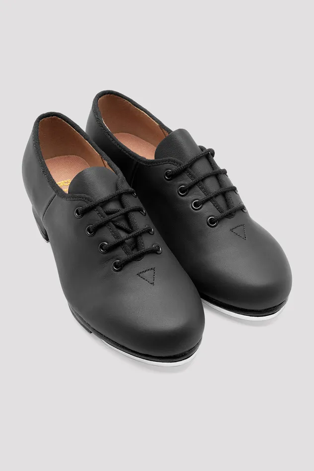 Bloch Mens Jazz Tap Leather Tap Shoes Black Leather Adult Tap