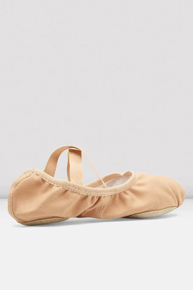 Bloch Mens Performa Stretch Canvas Ballet Shoes Sand Canvas Adult Ballet