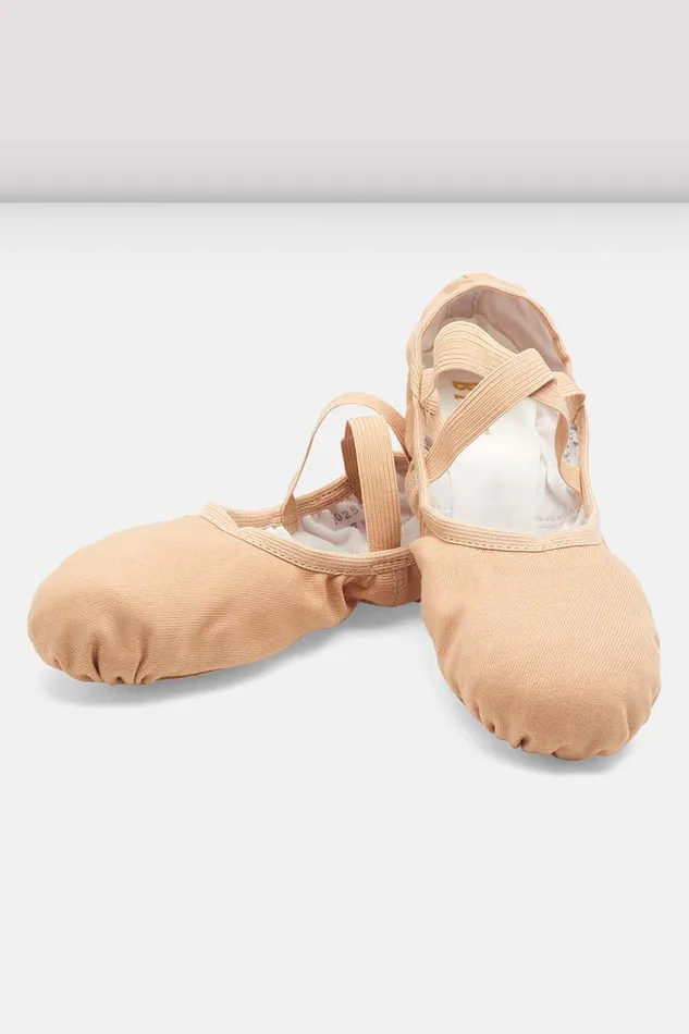 Bloch Mens Performa Stretch Canvas Ballet Shoes Sand Canvas Adult Ballet