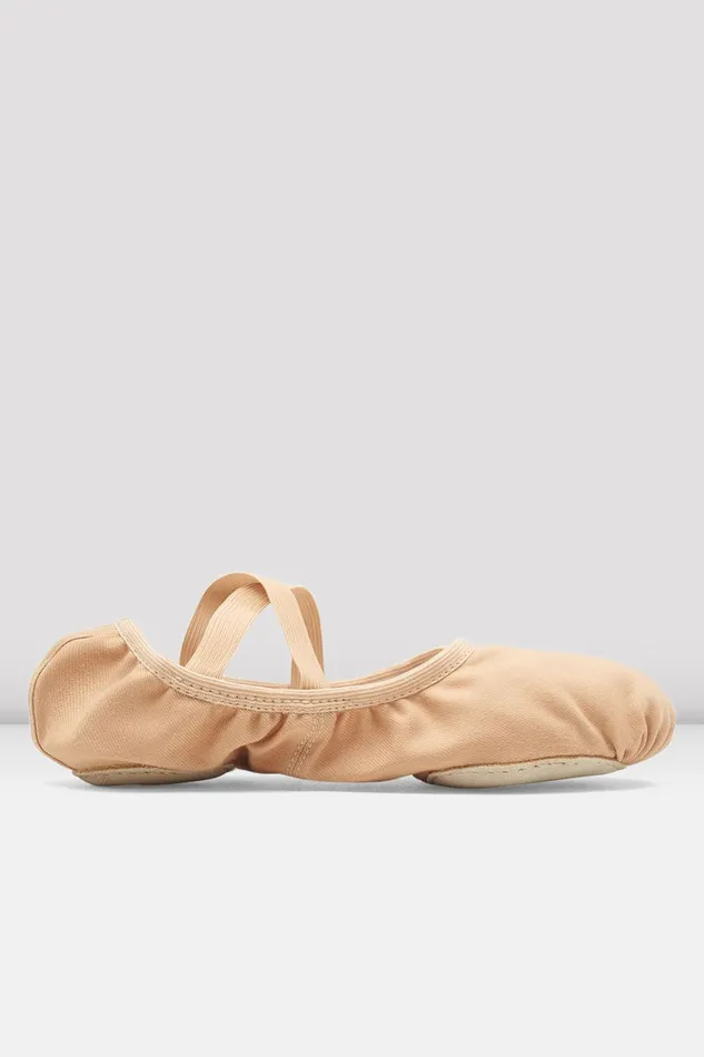 Bloch Mens Performa Stretch Canvas Ballet Shoes Sand Canvas Adult Ballet
