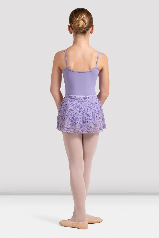 Bloch Skirts and Tutus Children Girls Floral Printed Skirt Lilac Haze