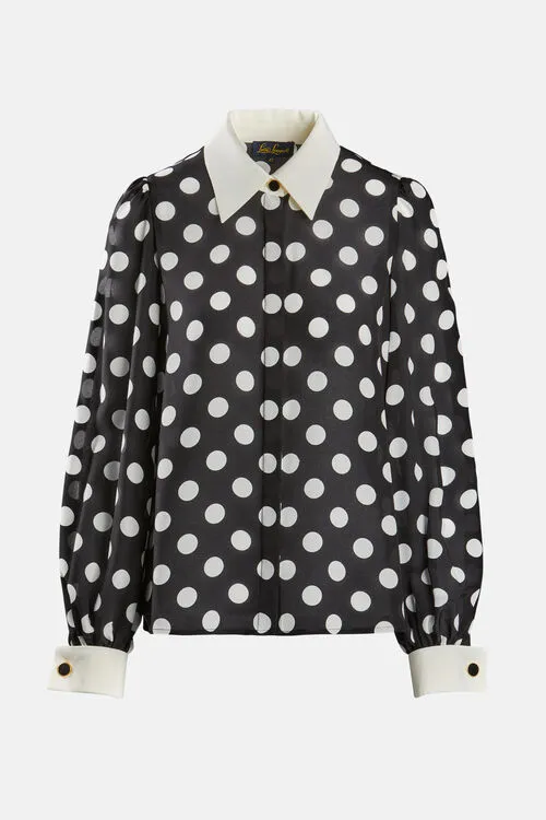 Blouses and Shirts Luisa Spagnoli Women Bonbon Bonbon BlackCream