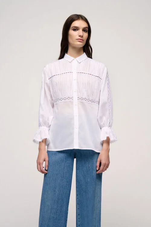 Blouses and Shirts Women Luisa Spagnoli Balsamica Balsamica White