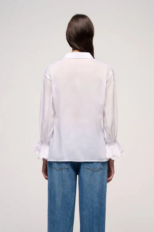 Blouses and Shirts Women Luisa Spagnoli Balsamica Balsamica White Blouses and Shirts Women Luisa Spagnoli Balsamica Balsamica White