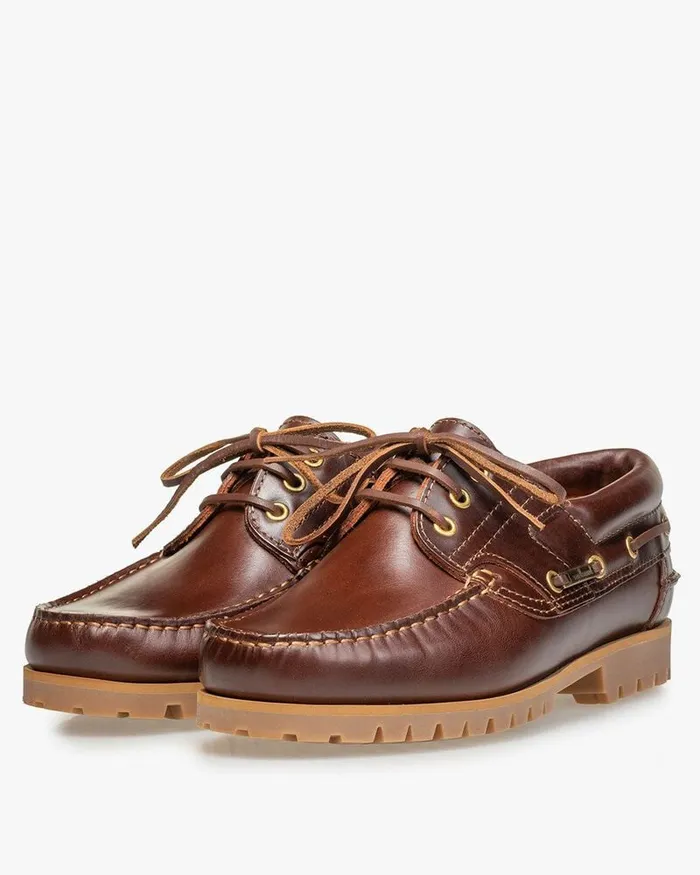 Boat Shoes Men Floris Van Bommel Boat Shoe 0205 Leather