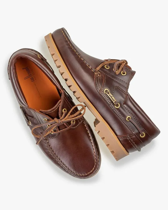 Boat Shoes Men Floris Van Bommel Boat Shoe 0205 Leather