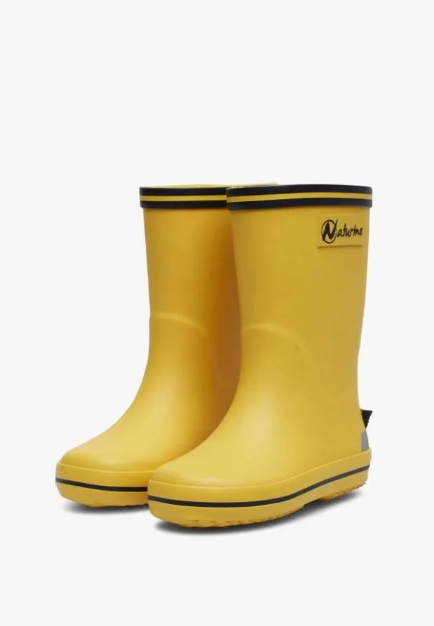 Boots Kids Naturino NATURINO RAIN BOOT Yellow Boots Kids Naturino NATURINO RAIN BOOT Yellow