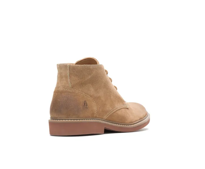 Boots Men Detroit Chukka Chestnut Suede Hush Puppies