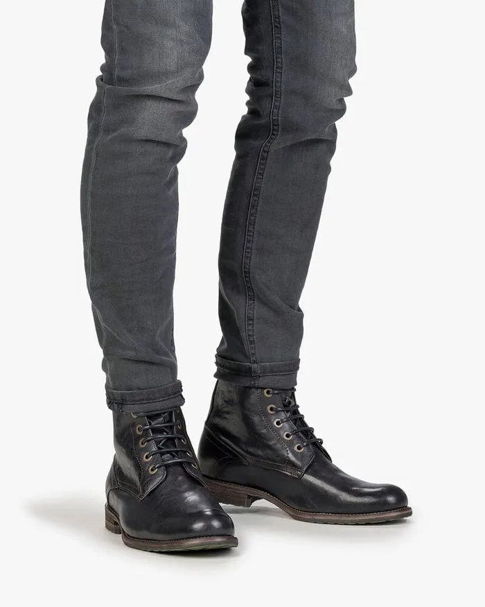 Boots Men Floris Van Bommel Ferri 0129 Leather
