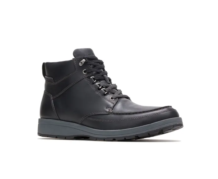 Boots Men Hush Puppies Beauceron Tall Ice Black Waterproof Leather Boots Men Hush Puppies Beauceron Tall Ice Black Waterproof Leather