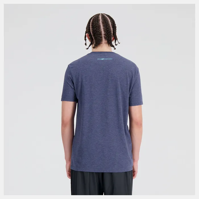 Boston Bridge Graphic TShirt VICTORY BLUE Men Shirts New Balance
