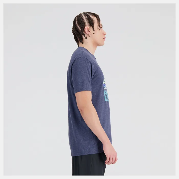 Boston Bridge Graphic TShirt VICTORY BLUE Men Shirts New Balance