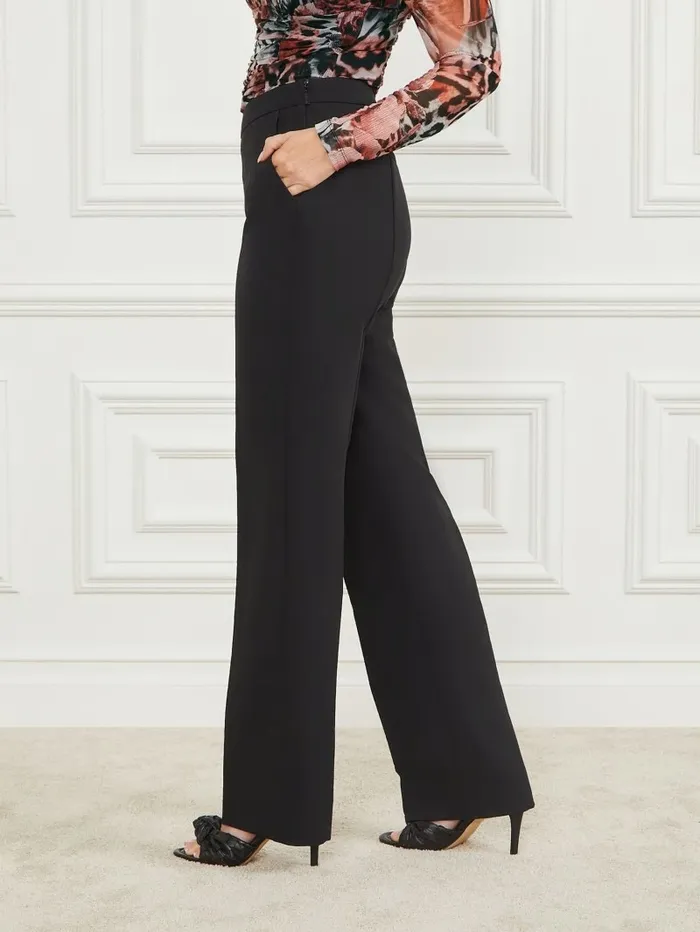Bottoms GUESS Women Sally Pant Black Bottoms GUESS Women Sally Pant Black