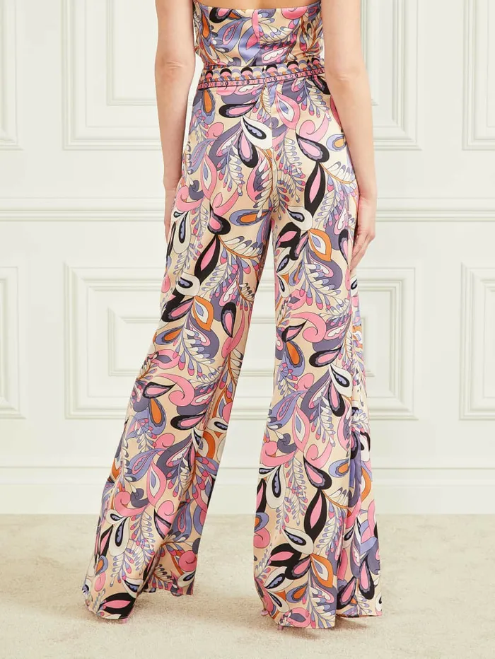 Bottoms Gypset Pant Crused Paisley 8211 GUESS Women Bottoms Gypset Pant Crused Paisley 8211 GUESS Women