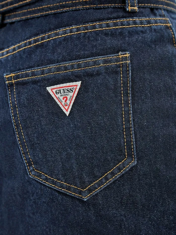 Bottoms Women GUESS Originals Belted Denim Skirt Go Vintage Dark Wash GUESS Bottoms Women GUESS Originals Belted Denim Skirt Go Vintage Dark Wash GUESS