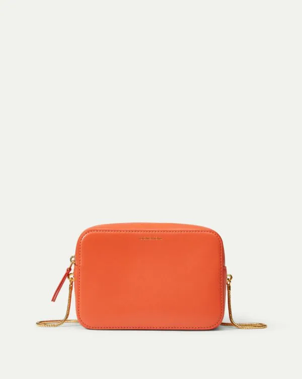 Boxy Chain Crossbody Persimmon Women Veronica Beard Handbags