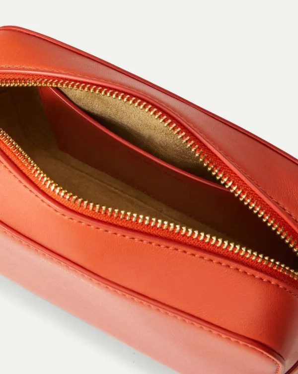 Boxy Chain Crossbody Persimmon Women Veronica Beard Handbags Boxy Chain Crossbody Persimmon Women Veronica Beard Handbags