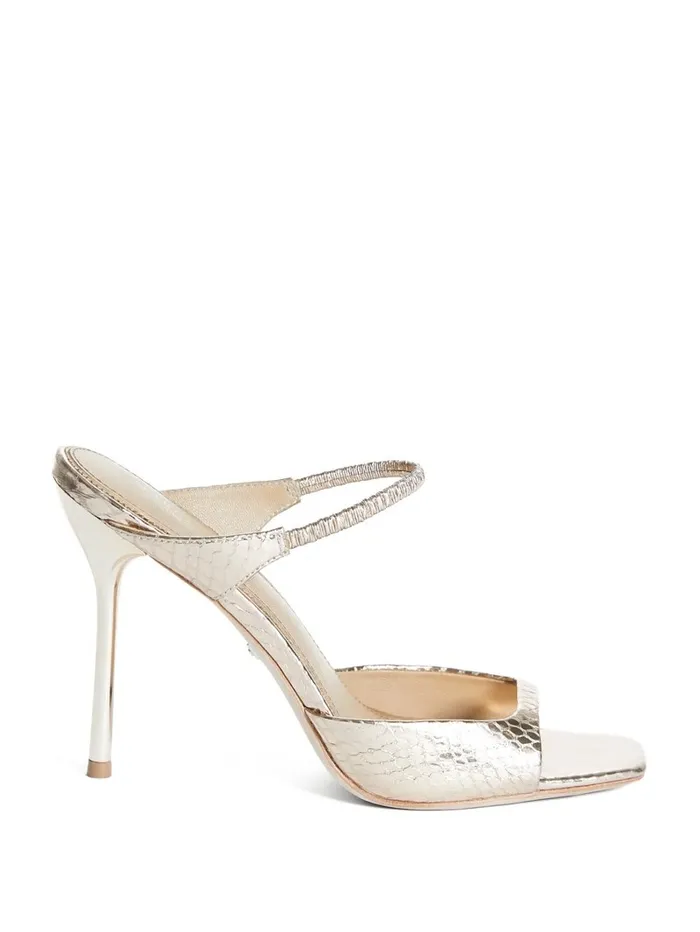Brielle Satin Sandal Rose Gold Heels GUESS Women