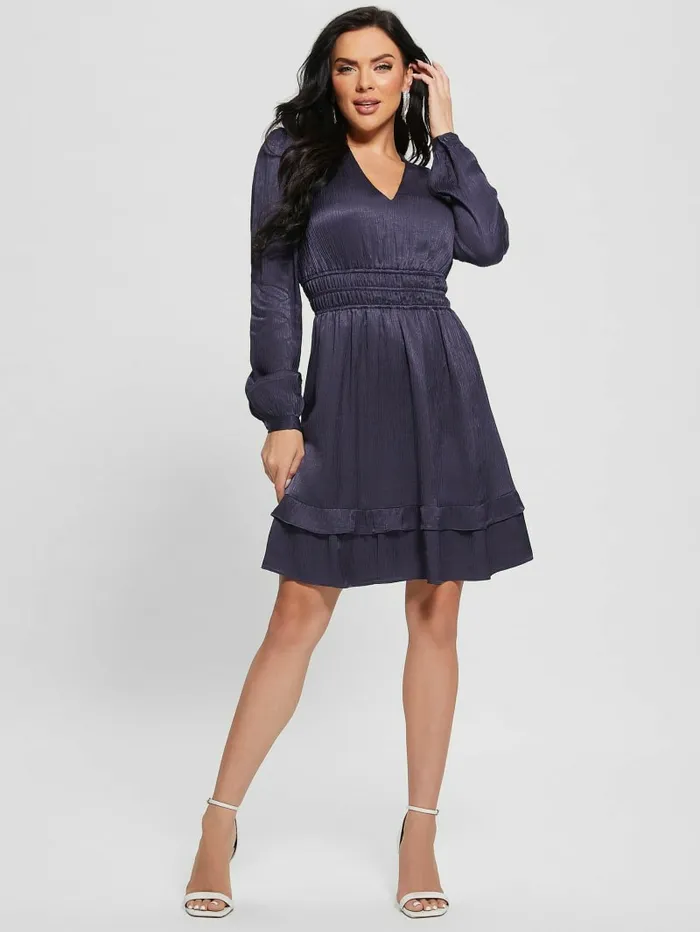 Brigida Dress Blackened Blue Dresses and Jumpsuits GUESS Women