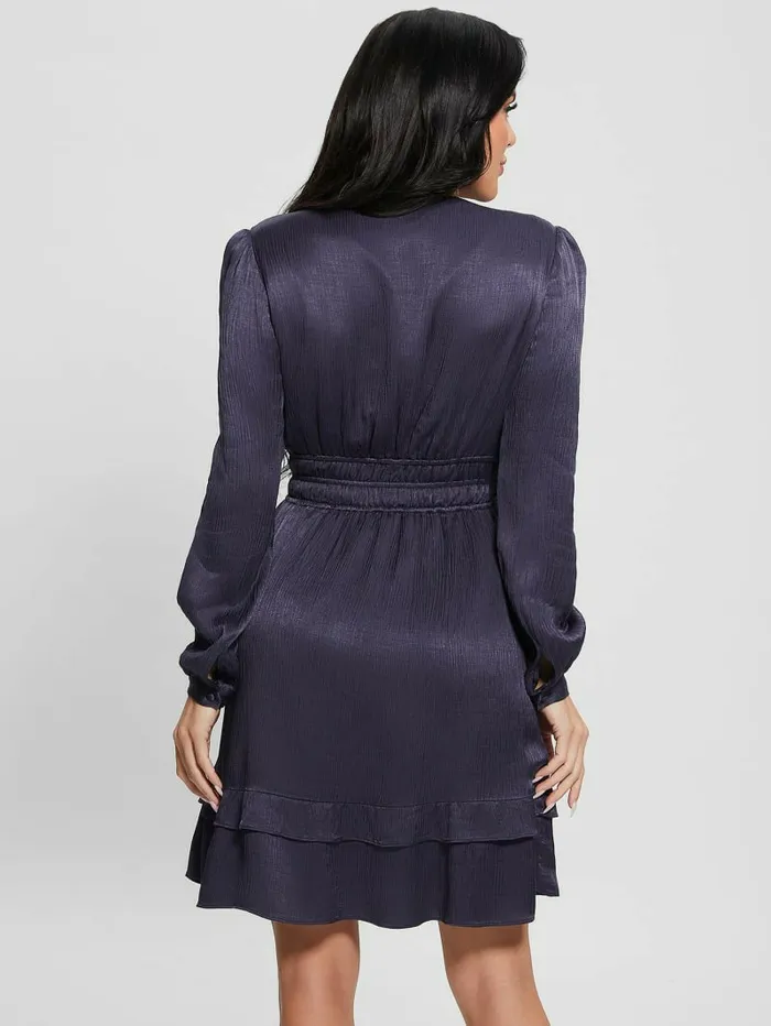 Brigida Dress Blackened Blue Dresses and Jumpsuits GUESS Women Brigida Dress Blackened Blue Dresses and Jumpsuits GUESS Women