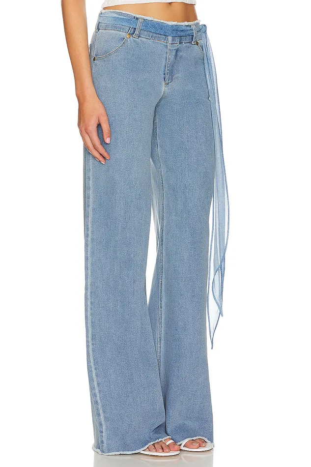 Britney Pant Blue Denim Women Lovers and Friends Denim Britney Pant Blue Denim Women Lovers and Friends Denim