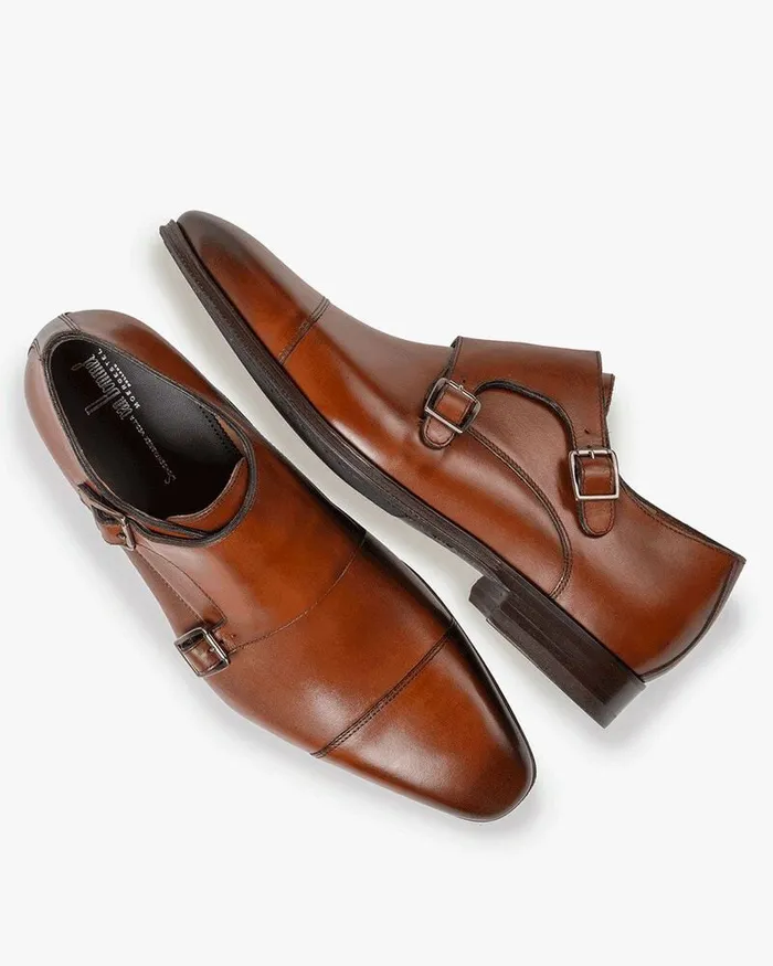 Buckle Shoes Men Floris Van Bommel Raffa 0100 Calfleather