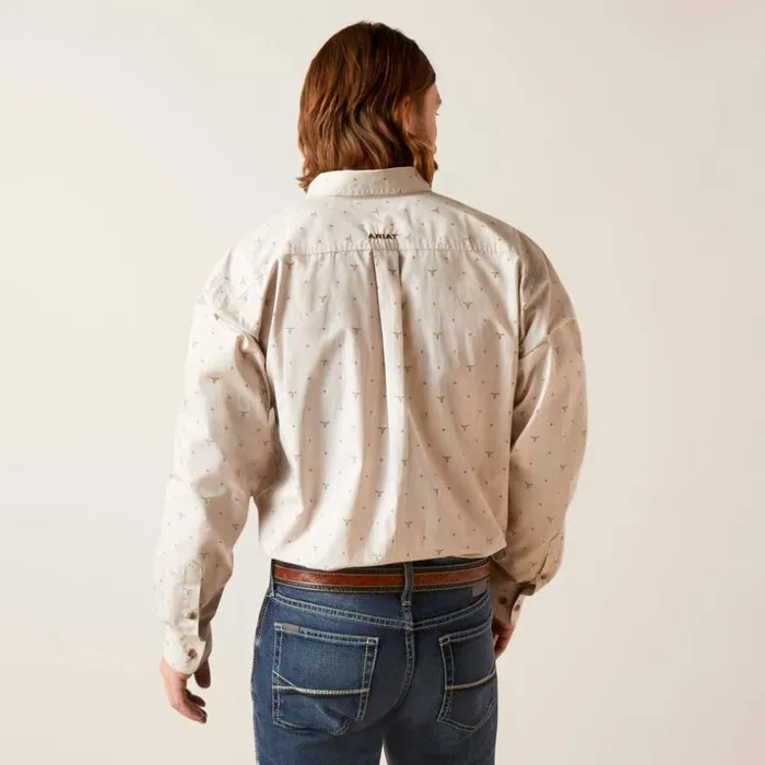 Button Down Shirts Men Ariat Beau Classic Fit Shirt Sandshell Button Down Shirts Men Ariat Beau Classic Fit Shirt Sandshell