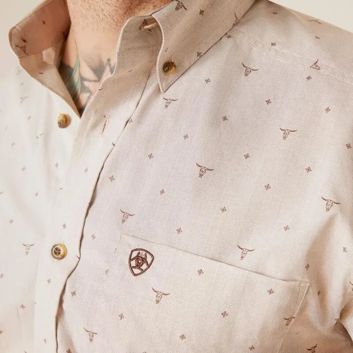 Button Down Shirts Men Ariat Beau Classic Fit Shirt Sandshell Button Down Shirts Men Ariat Beau Classic Fit Shirt Sandshell