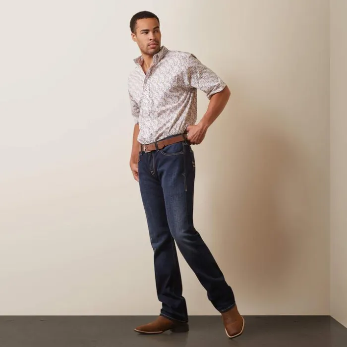 Button Down Shirts Men Ariat Danon Classic Fit Shirt White Button Down Shirts Men Ariat Danon Classic Fit Shirt White