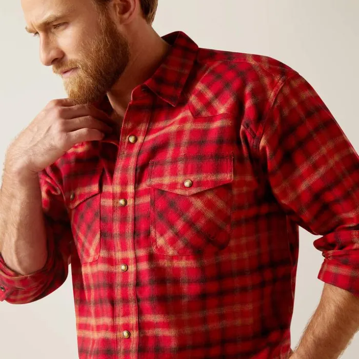 Button Down Shirts Men Ariat Heber Retro Fit Shirt Cranberry Crimson Button Down Shirts Men Ariat Heber Retro Fit Shirt Cranberry Crimson